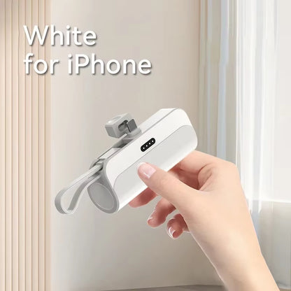 Mini Portable Mobile Phone Charger External Battery Power Bank Plug and Play Suitable for Apple Samsung Huawei Xiaomi 10000Mah
