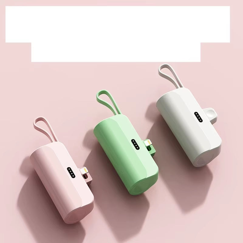 Mini Portable Mobile Phone Charger External Battery Power Bank Plug and Play Suitable for Apple Samsung Huawei Xiaomi 10000Mah