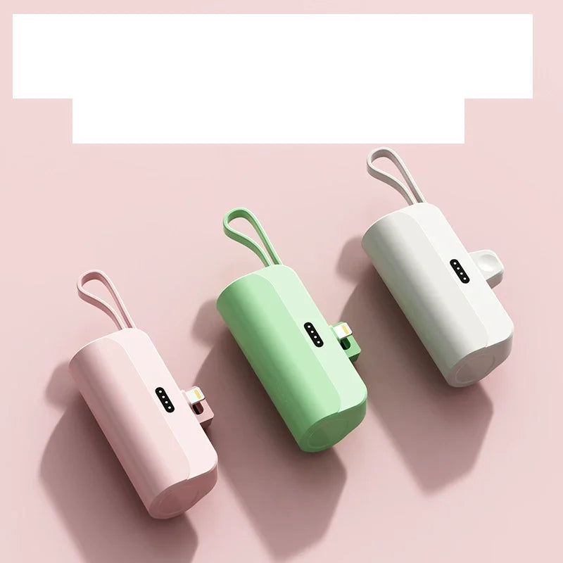 Mini Portable Mobile Phone Charger External Battery Power Bank Plug and Play Suitable for Apple Samsung Huawei Xiaomi 10000mAh
