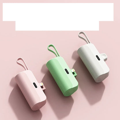 Mini Portable Mobile Phone Charger External Battery Power Bank Plug and Play Suitable for Apple Samsung Huawei Xiaomi 10000mAh