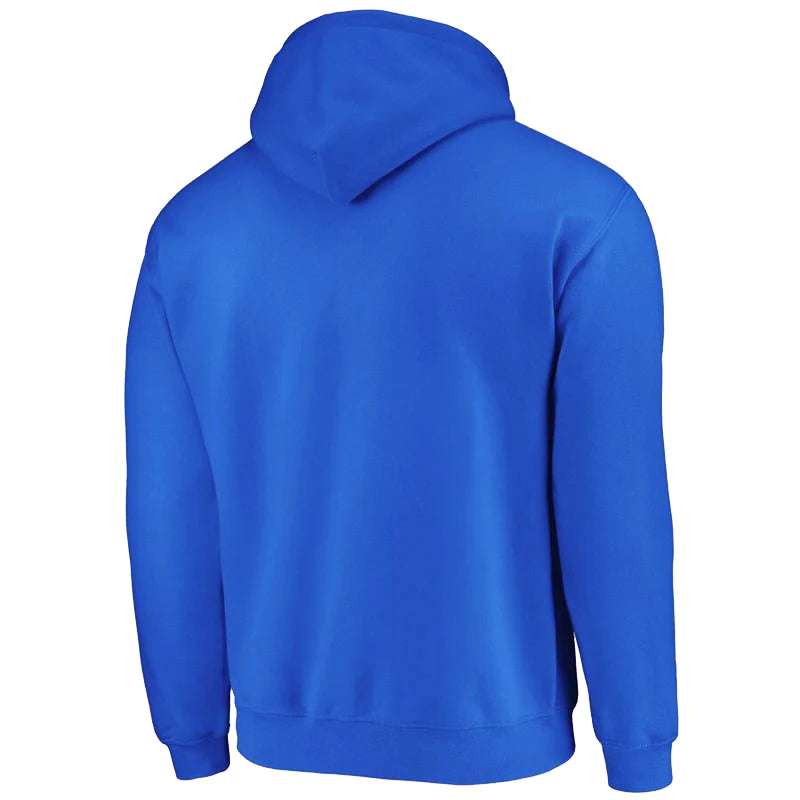 Autumn and Winter Men'S and Women'S Warm Sportswear Casual Solid Color Pullover Fashionable Hot Selling Fitness Pocket Hoodie