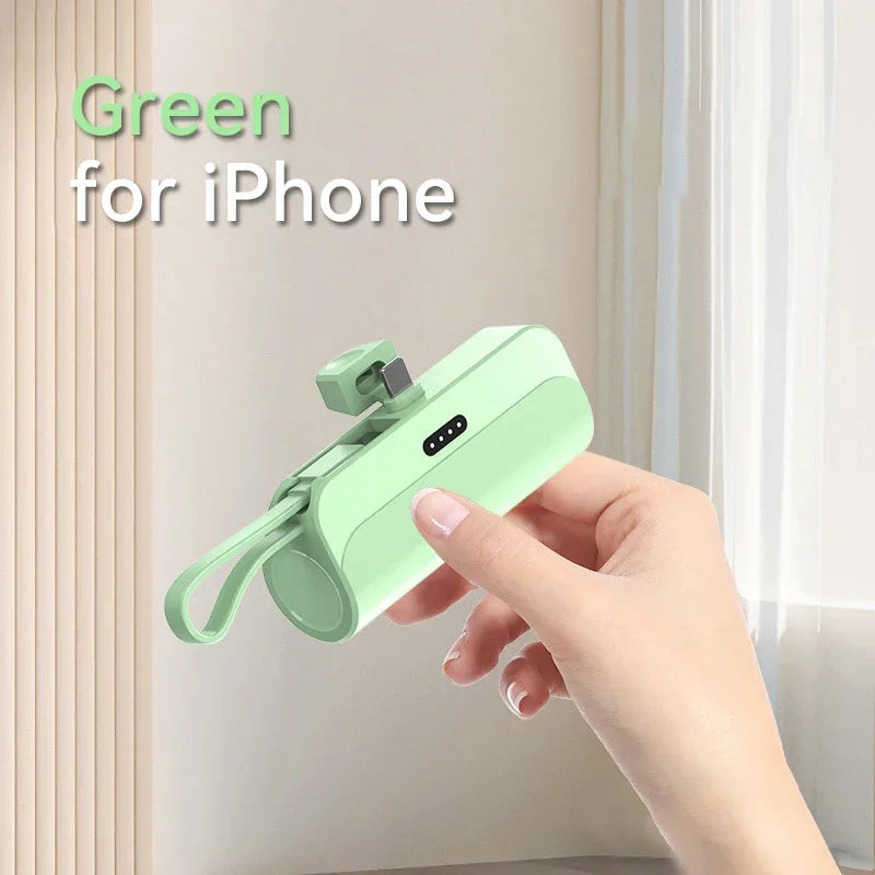 Mini Portable Mobile Phone Charger External Battery Power Bank Plug and Play Suitable for Apple Samsung Huawei Xiaomi 10000mAh